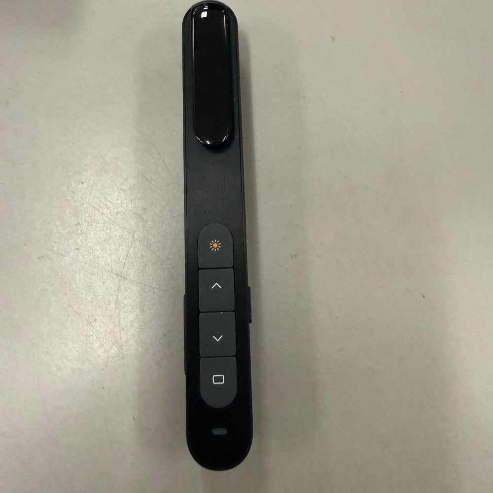 Black Wireless Presentation Remote
